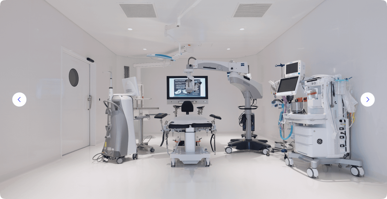 Clinical machinery slide